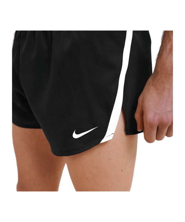 Nike Stock Fast 2 Short Running Schwarz F010 - schwarz
