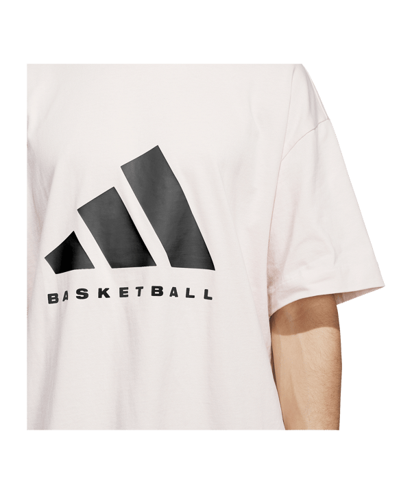 adidas Adi Basketball T-Shirt Rosa - rosa