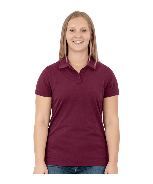 JAKO Doubletex Polo Dames Bruin K130 - bruin