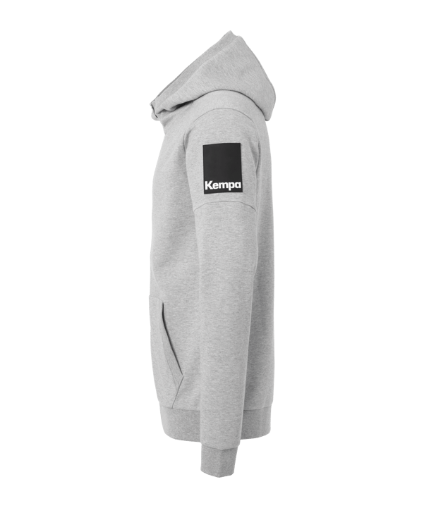 Kempa Status Kapuzenjacke Grau F03 - grau