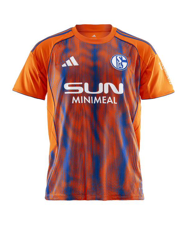 adidas FC Schalke 04 Trikot 3rd 25/26 Kids Orange - orange