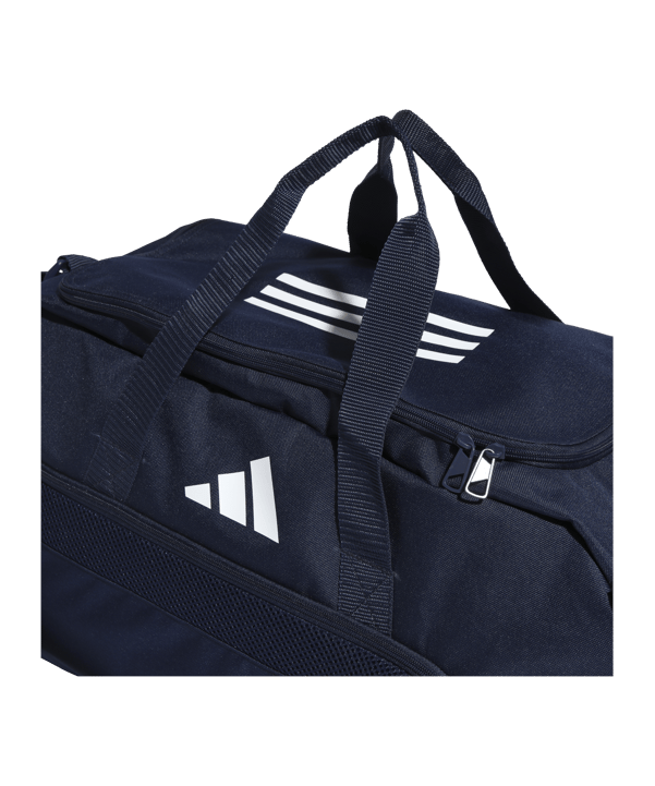 adidas Tiro League Duffel Bag Gr. M Blau Schwarz - dunkelblau