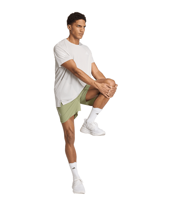 adidas Running Iconic T-shirt Grigio - grigio