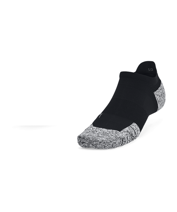 Under Armour Ad Run Cushion Socken Schwarz F001 - schwarz
