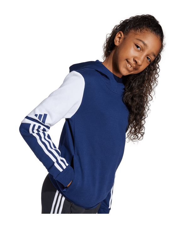 adidas Squadra 25 Hoody Kids Blau - blau