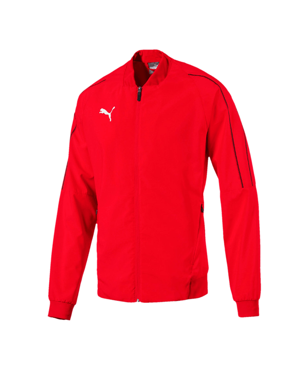 PUMA FINAL Sideline Jacket Jacke Rot Schwarz F01 - rot