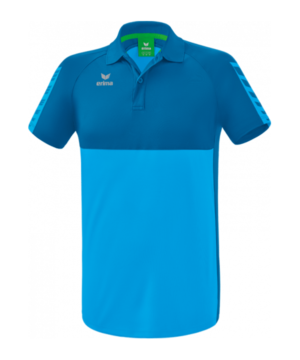 Erima SIX WINGS Poloshirt Blau - blau