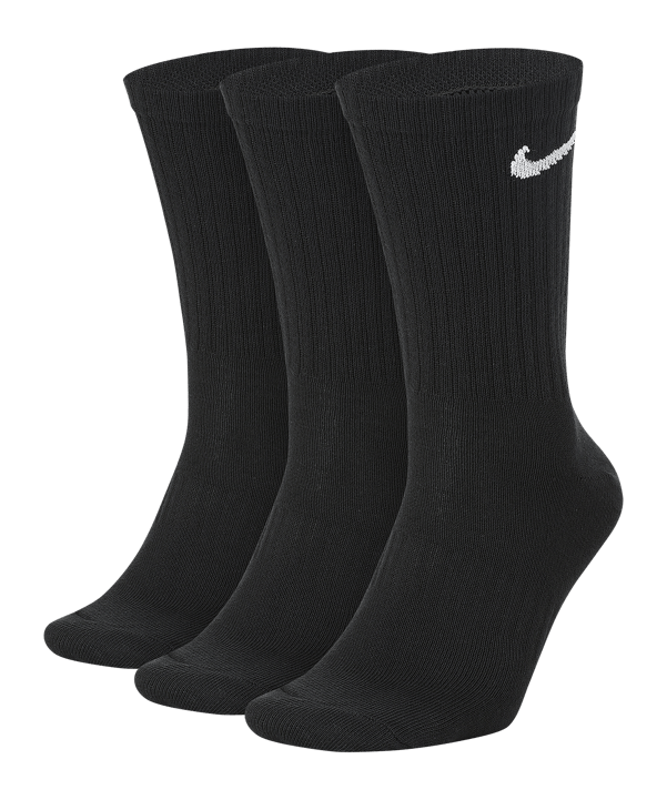 Nike Everyday Lightweight 3er Pack Socken F010 - schwarz