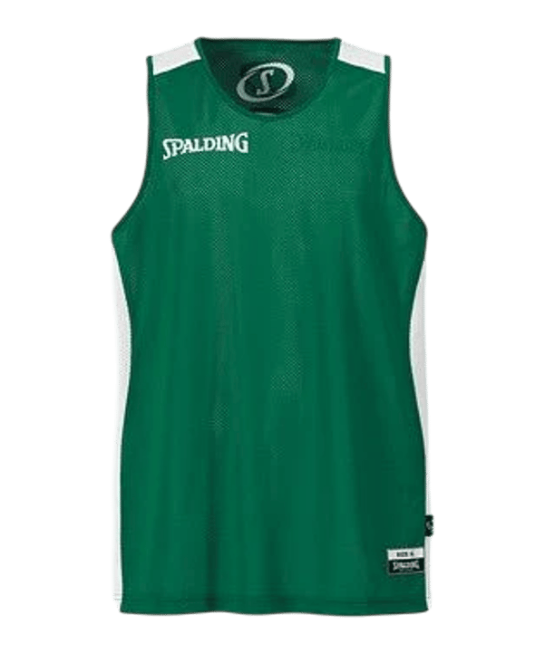 Spalding Essential Reversible T-Shirt Kids F03 - gruen