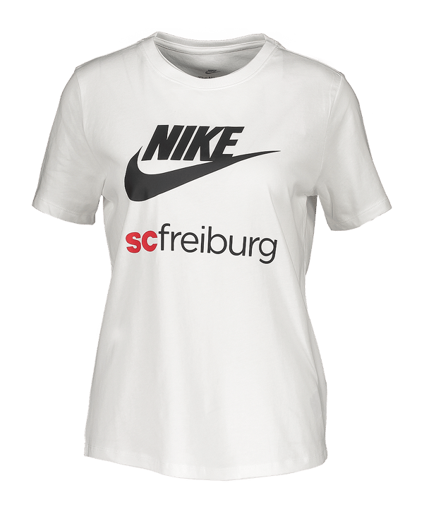Nike SC Freiburg NSW Futura T-Shirt Damen Weiß F100 - weiss