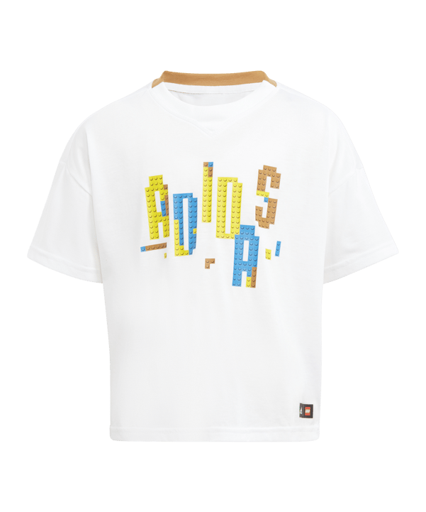 adidas adidas x Classic LEGO® T-Shirt Kids Weiss - weiss