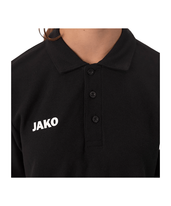 JAKO Base Polo Bambini Nero C008 - nero