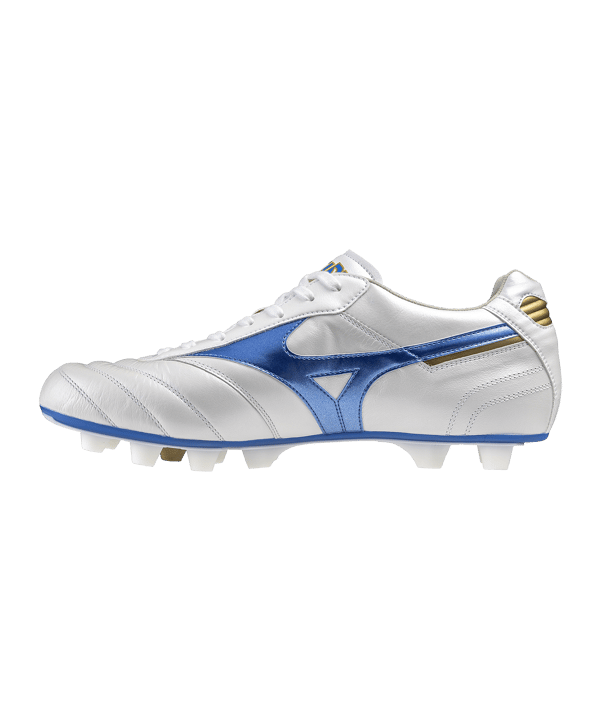 Mizuno Morelia II Elite FG Mugen Weiss Blau F25 - weiss