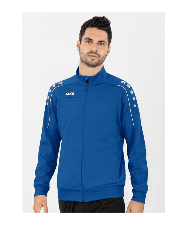 JAKO Classico Giacca da allenamento Blu C04 - blu