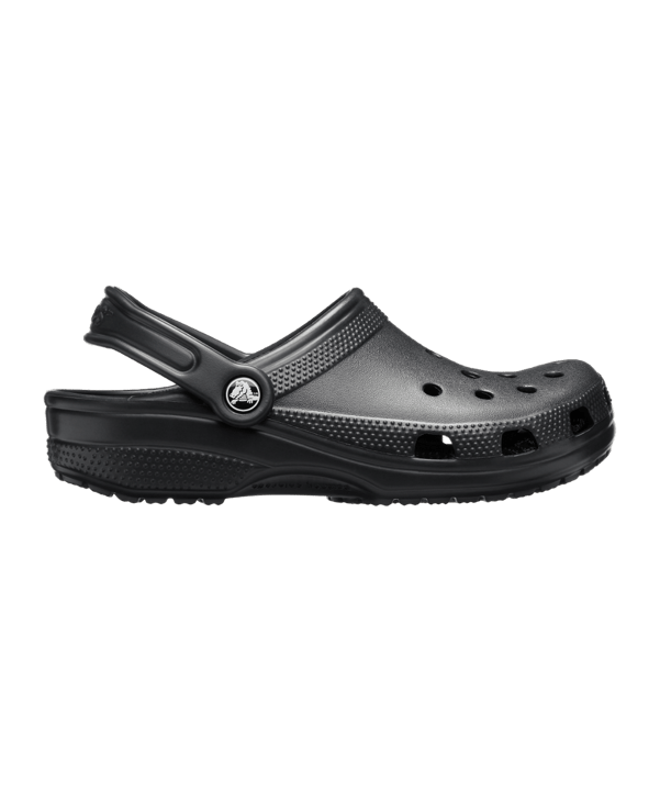 Crocs Classic Clog Badelatsche Schwarz - schwarz