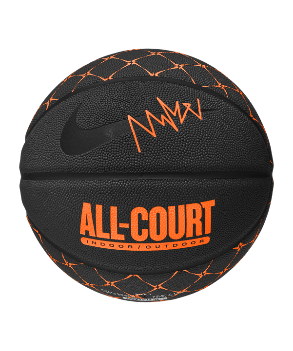 Nike Everyday All Court 8P Graphic Deflated Pallacanestro Grigio C035 - grigio