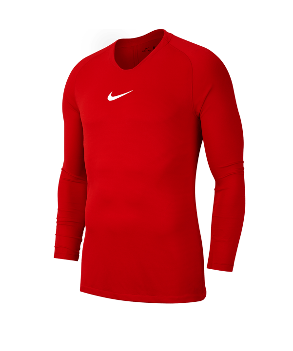 Nike Park First Layer Top langarm Kids Rot F657 - rot
