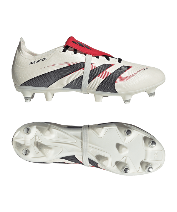 adidas Predator League FT SG Champagne Weiss Schwarz - weiss