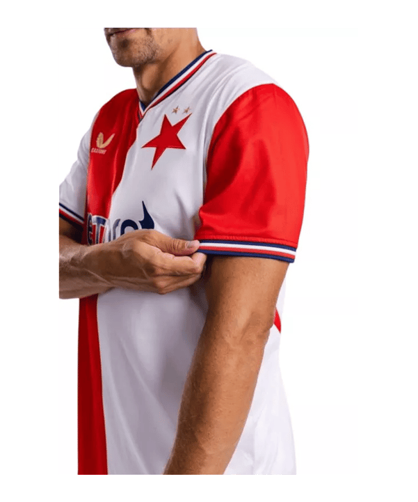 Castore SK Slavia Prague Maglietta Home 2026/2027 Rosso - rosso