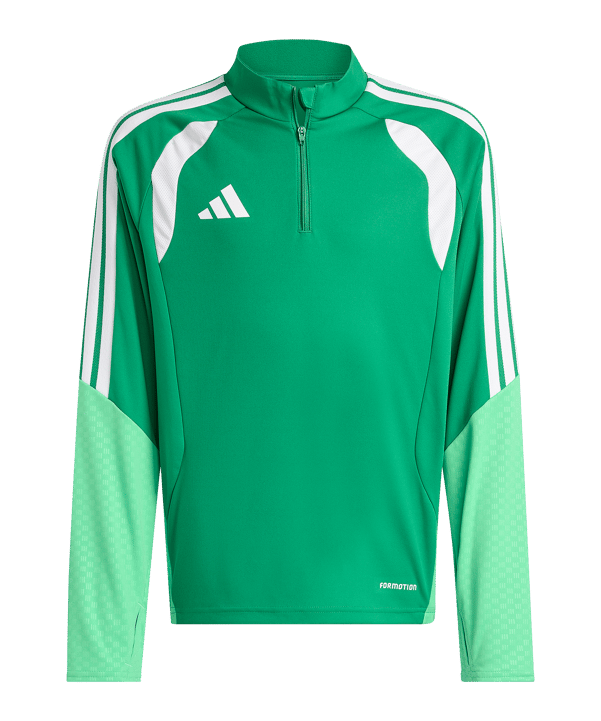 adidas Tiro 26 Competition Training Zip Top Kinder Dunkelblau - gruen
