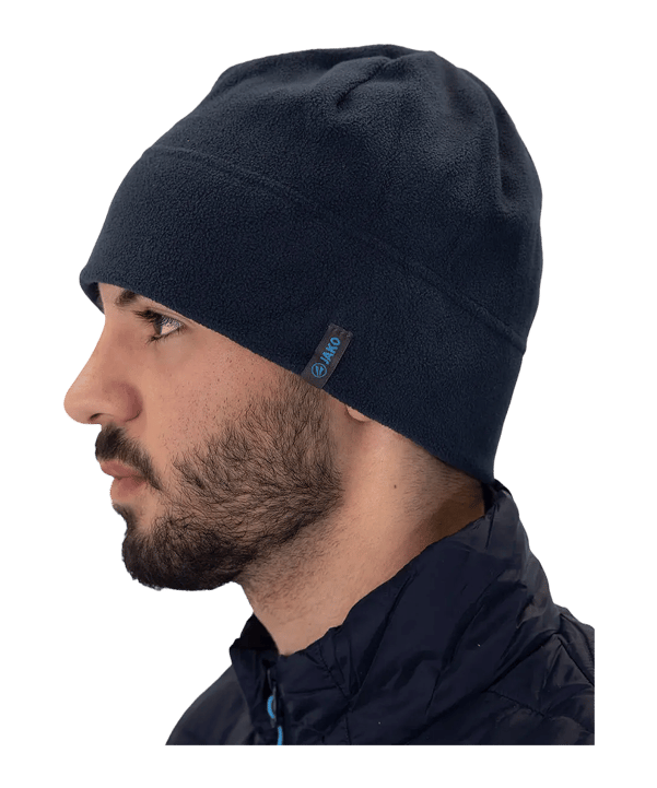 JAKO Fleecemuetze Capuchon Bleu C09 - bleu