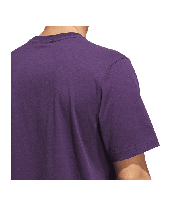 adidas Graphic T-Shirt Lila - lila