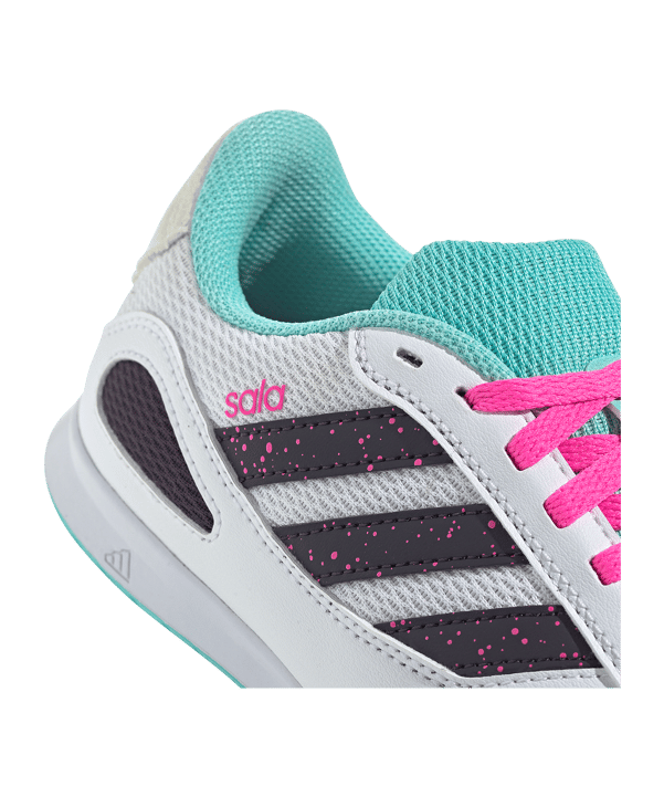 adidas Super Sala III IN Kids Weiß - weiss