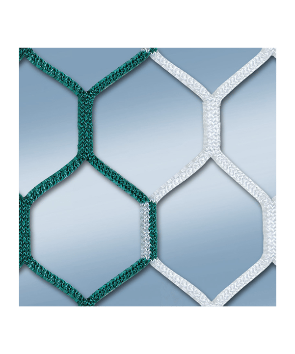 Cawila Tornetz HEXA 5,15x2,05m | Tiefe 0,8x1,5m | Maschenweite 12cm | Stärke 4mm | grün/weiß - gruen
