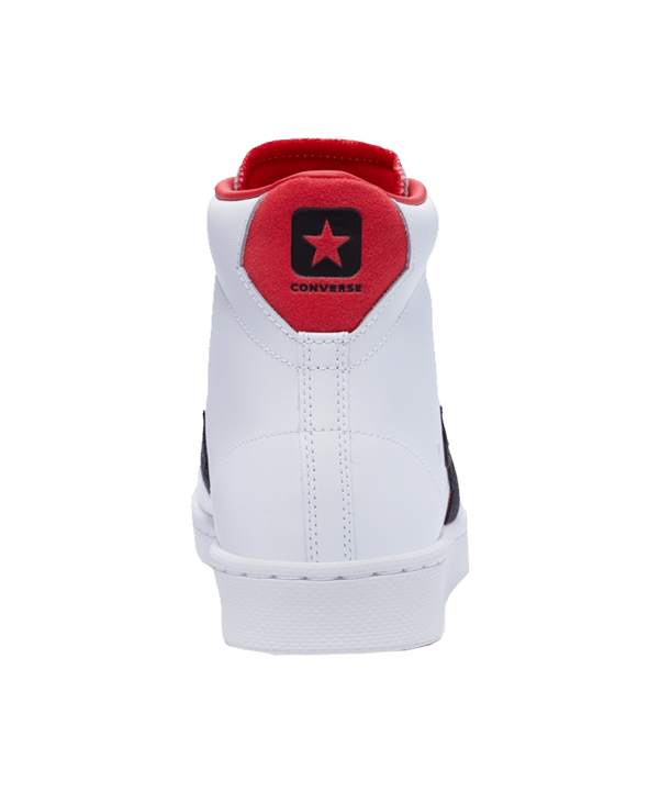 Converse Pro Leather High Sneaker Weiss Schwarz - weiss