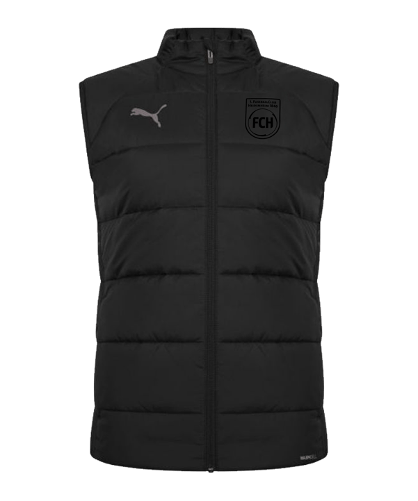 PUMA 1. FC Heidenheim Weste Schwarz F03 - schwarz