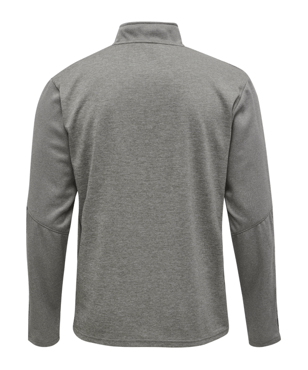 Hummel Authentic HalfZip Sweatshirt Grau F2006 - grau