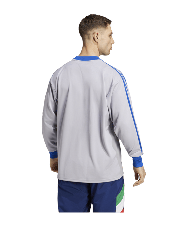 adidas Italien Icon Torwarttrikot Grau - grau