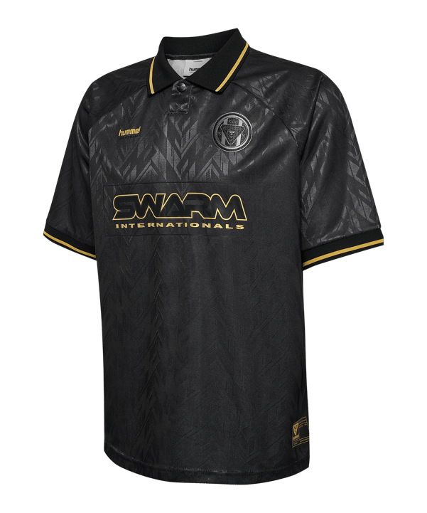 Hummel Loose Bay Soccer S/S Trikot Schwarz F2001 - schwarz