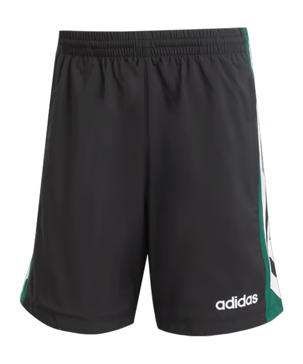 adidas Originals 90s Football Short Black - schwarz