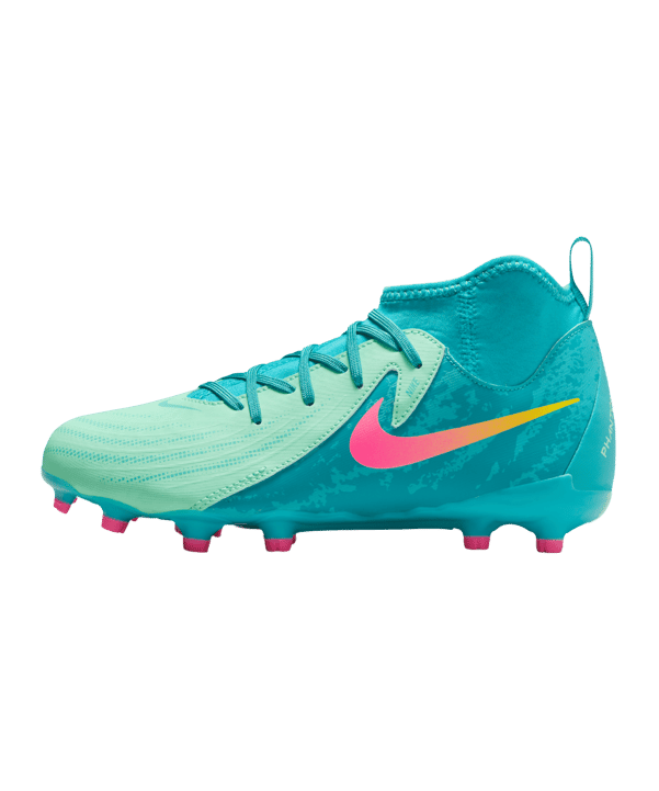 Nike Jr Phantom Luna II Academy FG/MG Phantom Vortex Kids Grün Schwarz F300 - gruen