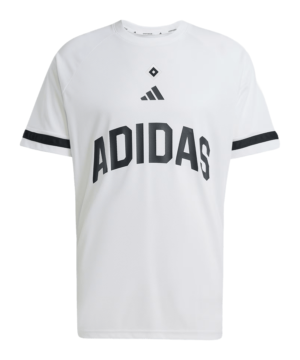 adidas Hamburger SV T-Shirt Weiss - weiss