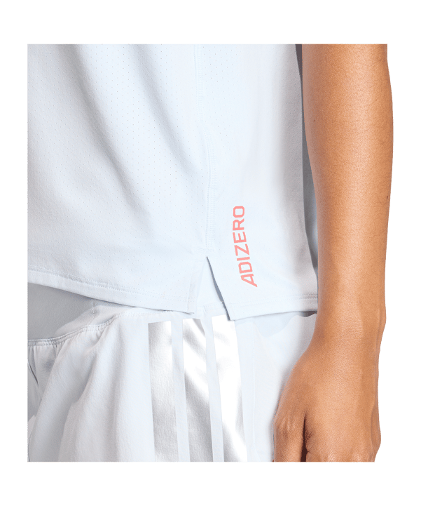 adidas Adizero Ekiden Running T-Shirt Damen Weiß