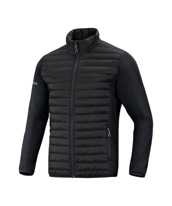 JAKO Hybridjacke Premium Schwarz F08 - schwarz
