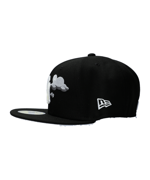 New Era MLB 59Fifty New York Yankees Nighttime Cap Schwarz - schwarz