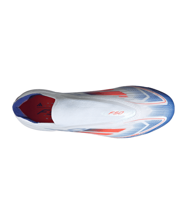 adidas F50 Elite LL SG Advancement Weiss Rot - weiss