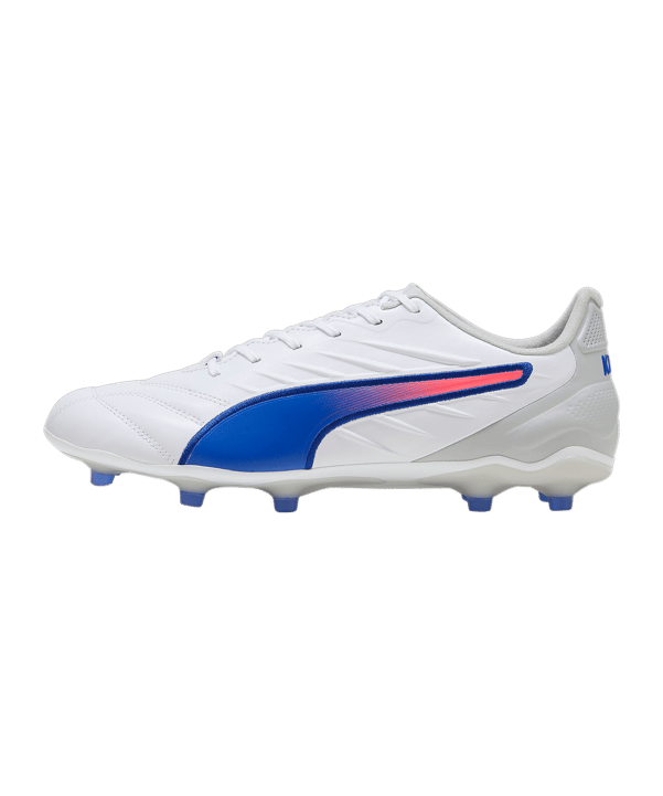 PUMA KING Pro FG/AG Formula Weiss Blau F02 - weiss
