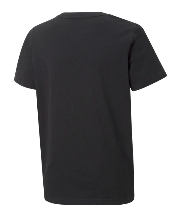 PUMA Power Logo T-Shirt Kids Schwarz F01 - schwarz