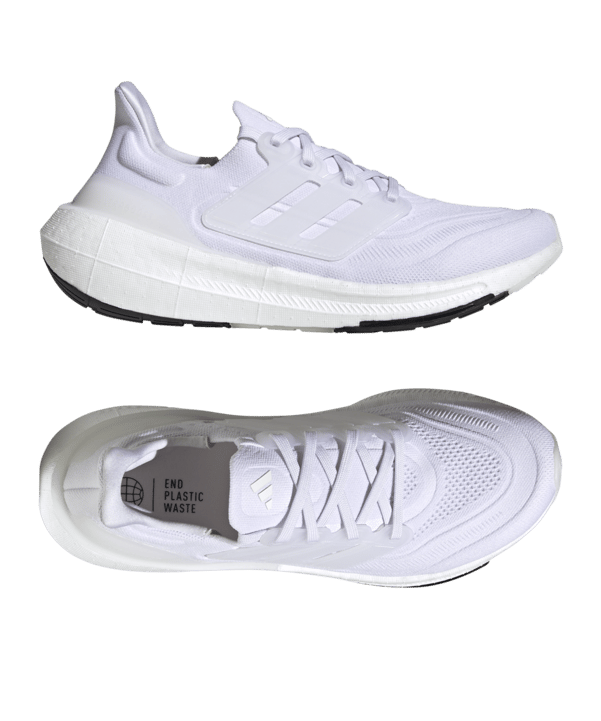 adidas Ultraboost Light Weiss Laufschuh - weiss