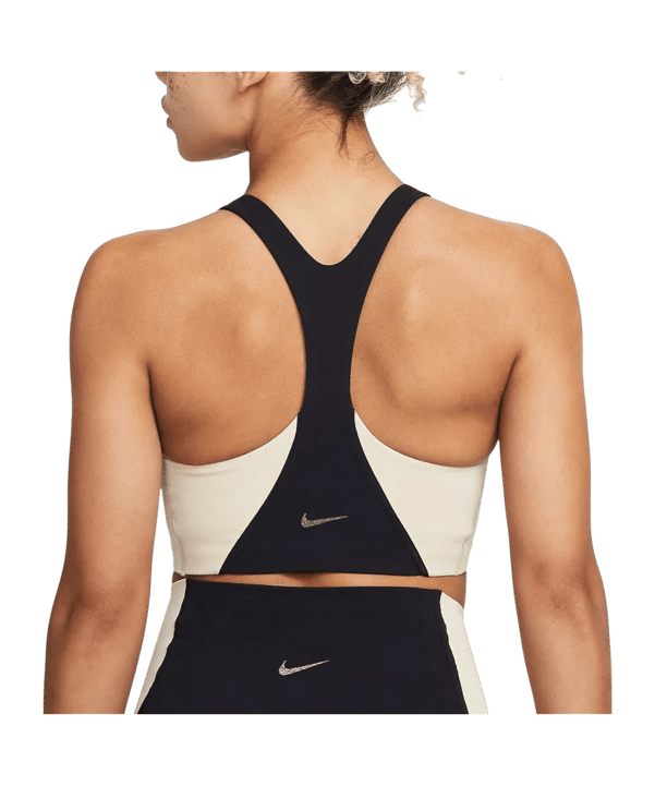 Nike Yoga Swoosh soutien-gorge de sport  (gepolster) femmes F010 - noir