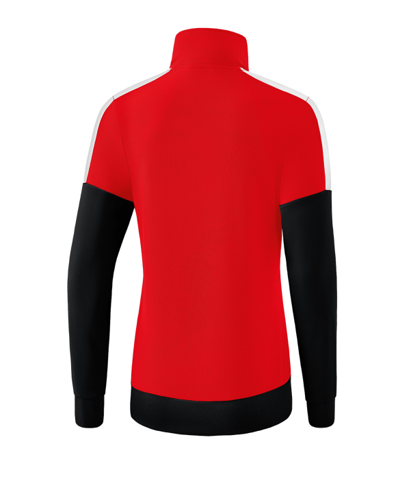 Erima Squad Trainingsjacke Damen Rot Schwarz - rot