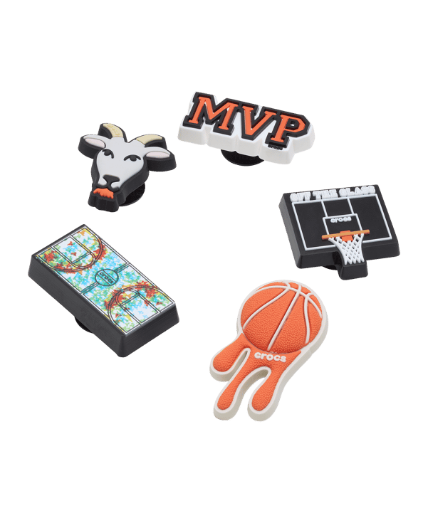 Crocs MVP Basketball 5 Pack Accessoire Mehrfarbig - mehrfarbig