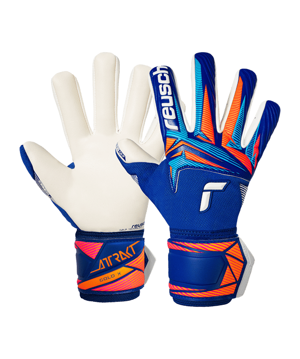 Reusch Attrakt Gold X NC Torwarthandschuhe Blau - blau