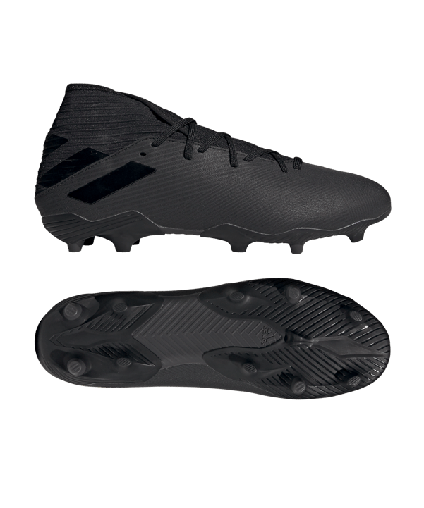 adidas NEMEZIZ Dark Script 19.3 FG Schwarz - schwarz