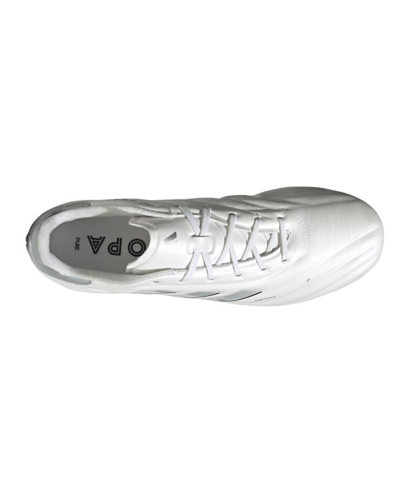 adidas COPA Pure 2 Elite FG Pearlized Weiss Silber - weiss