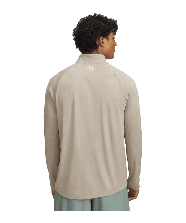 Under Armour Tech Textured 1/2 Zip Zip Top Marrone C299 - marrone